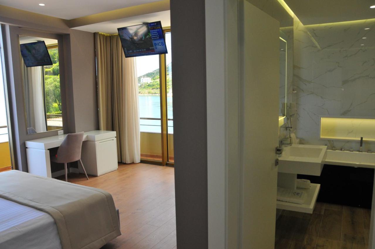 Paradise Beach Hotel Radhimë Zewnętrze zdjęcie